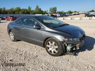 2010 Honda Civic Cpe LX with VIN 2HGFG1B67AH527237, listed as a Copart auction lot 71032914 with 184,842 mi miles and Salvage Title. Bid and sale history available at carsss.com. Image 4.