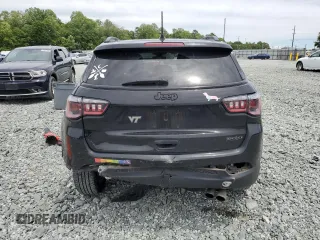 2021 Jeep Compass Latitude with VIN 3C4NJCBB2MT539201, listed as a Copart auction lot 58325985 with 94,170 mi miles and Salvage title. Bid and sale history available at DreamBid. Image 6.