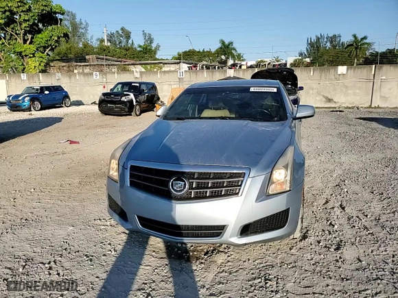 2013 Cadillac ATS with VIN 1G6AA5RX2D0145418, listed as a Copart auction lot 44009945 with 106,134 mi miles and Salvage Title. Bid and sale history available at carsss.com. Image 13.
