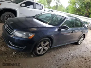 2012 Volkswagen Passat SE w/Sunroof with VIN 1VWBH7A38CC038496, listed as a Copart auction lot 52283855 with 180,425 mi miles and Clean Title. Bid and sale history available at carsss.com. Image 1.