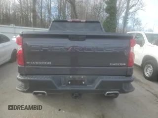 2022 Chevrolet Silverado 1500 Custom Trail Boss with VIN 3GCPDCED4NG533598, listed as a Copart auction lot 87164224 with 14,725 mi miles and Salvage Title. Bid and sale history available at DreamBid. Image 6.