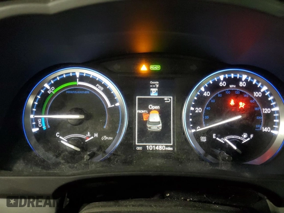 2016 Toyota Highlander Hybrid Limited with VIN 5TDDCRFH5GS018091, listed as a Copart auction lot 55477404 with 101,480 mi miles and Salvage Title. Bid and sale history available at carsss.com. Image 9.