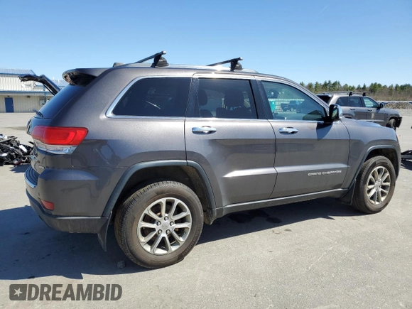 2015 Jeep Grand Cherokee Limited with VIN 1C4RJFBG5FC205077, listed as a Copart auction lot 54500645 with 304,260 mi miles and Clean Title. Bid and sale history available at carsss.com. Image 3.