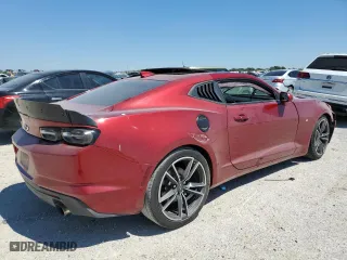 2021 Chevrolet Camaro 2LT with VIN 1G1FD1RS3M0123539, listed as a Copart auction lot 71068654 with 57,245 mi miles and Salvage Title. Bid and sale history available at carsss.com. Image 3.