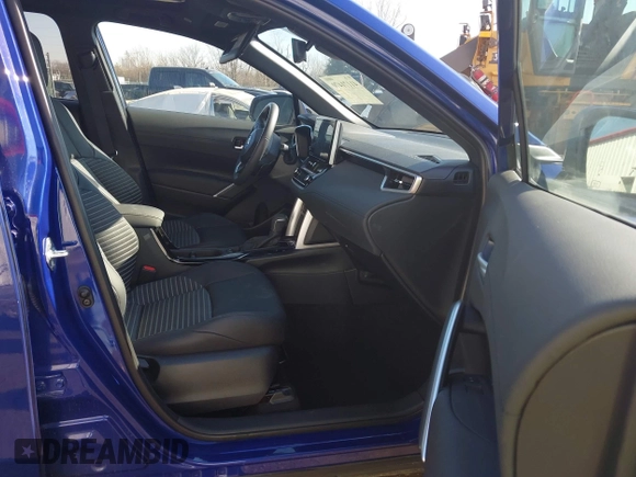 2024 Toyota Corolla Cross Hybrid S with VIN 7MUFBABG7RV021934, listed as a IAAI auction lot 41171470 with 5,000 mi miles and . Bid and sale history available at DreamBid. Image 5.