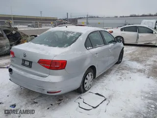 2015 Volkswagen Jetta Sedan 2.0L S with VIN 3VW2K7AJ7FM266914, listed as a IAAI auction lot 41270331 with 72,800 mi miles. Bid and sale history available at carsss.com. Image 4.