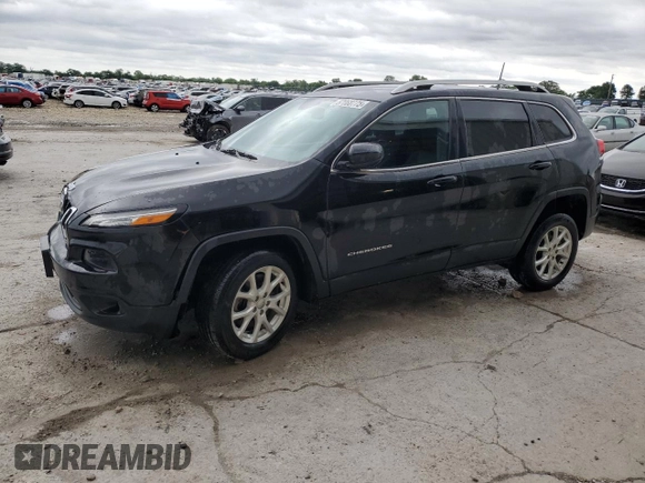 2018 Jeep Cherokee Latitude with VIN 1C4PJLCB5JD595996, listed as a Copart auction lot 57868775 with 135,431 mi miles and Salvage title. Bid and sale history available at DreamBid. Image 1.