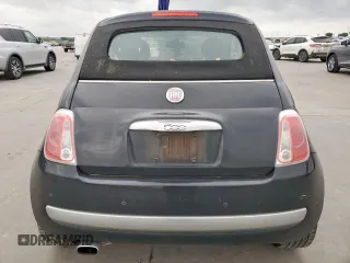 2012 FIAT 500 Lounge z VIN 3C3CFFER3CT370540, wystawiony jako Copart lot #53429575 z przebiegiem 104 027 mil mil oraz Szkody całkowita. Historia ofert i sprzedaży dostępna na DreamBid. Obrazek 6.