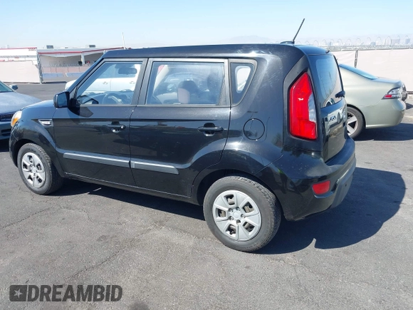 2012 Kia Soul with VIN KNDJT2A52C7743482, listed as a IAAI auction lot 41953108 with 116,188 mi miles. Bid and sale history available at carsss.com. Image 3.