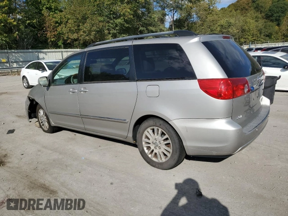 2008 Toyota Sienna XLE with VIN 5TDZK22C18S183213, listed as a Copart auction lot 72261304 with 121,064 mi miles and Clean Title. Bid and sale history available at carsss.com. Image 2.