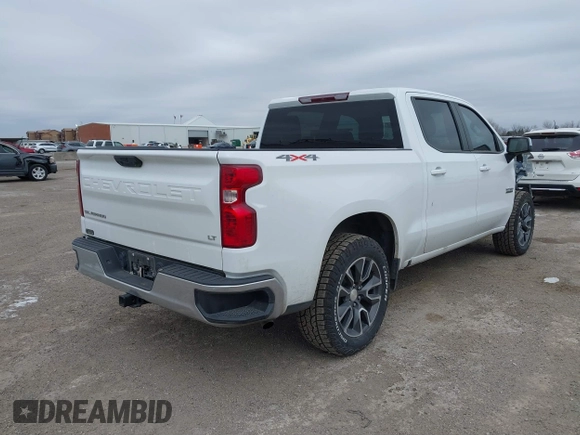 2022 Chevrolet Silverado 1500 with VIN 3GCUDDET9NG587916, listed as a IAAI auction lot 41618213 with 58,263 mi miles and . Bid and sale history available at DreamBid. Image 4.