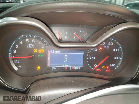 2015 Chevrolet Impala LS with VIN 2G11Z5SL3F9177213, listed as a Copart auction lot 60149995 with 167,064 mi miles and Non repairable. Bid and sale history available at DreamBid. Image 9.