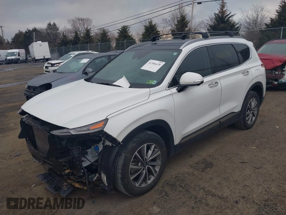 2020 Hyundai Santa Fe Limited with VIN 5NMS5CAD8LH286830, listed as a IAAI auction lot 41586628 with 80,381 mi miles and . Bid and sale history available at DreamBid. Image 20.