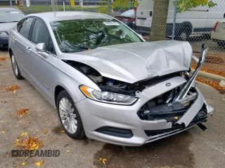 2016 Ford Fusion SE Hybrid with VIN 3FA6P0LUXGR397589, listed as a Copart auction lot 58180612 with 72,400 mi miles and Salvage Title. Bid and sale history available at carsss.com. Image 1.