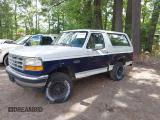 1995 Ford Bronco Eddie Bauer with VIN 1FMEU15NXSLA12108, listed as a IAAI auction lot 42670168 with 204,555 mi miles and . Bid and sale history available at DreamBid. Image 2.