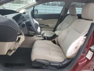 2015 Honda Civic LX with VIN 2HGFB2F50FH557161, listed as a Copart auction lot 46039215 with 133,232 mi miles and Salvage Title. Bid and sale history available at DreamBid. Image 7.