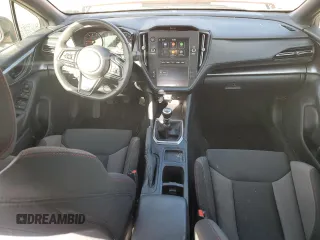 2023 Subaru WRX with VIN JF1VBAA61P9817482, listed as a Copart auction lot 74852794 with 6,127 mi miles and Salvage title. Bid and sale history available at DreamBid. Image 8.