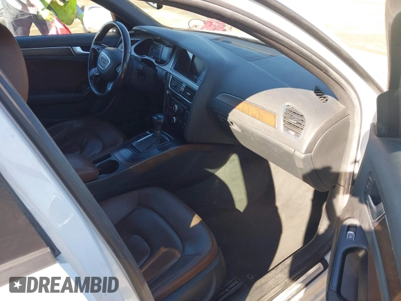 2014 Audi A4 Premium with VIN WAUAFAFL0EN004342, listed as a IAAI auction lot 41233660 with 120,191 mi miles. Bid and sale history available at carsss.com. Image 5.
