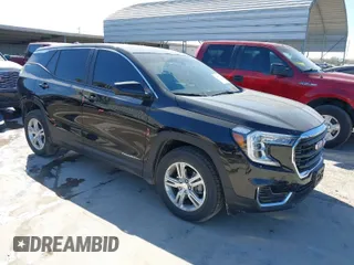 2024 GMC Terrain SLE with VIN 3GKALMEG7RL276026, listed as a IAAI auction lot 41392221 with 21,227 mi miles. Bid and sale history available at carsss.com. Image 1.
