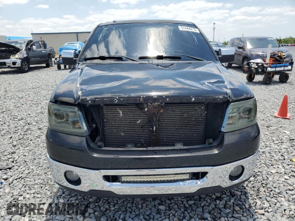 2007 Ford F-150 XLT with VIN 1FTPW12V97KC89020, listed as a Copart auction lot 51444215 with 210,294 mi miles and Salvage Title. Bid and sale history available at carsss.com. Image 5.