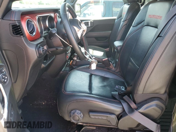 2022 Jeep Gladiator Rubicon с VIN 1C6JJTBGXNL130958, выставлен на аукционе Copart как лот 52515165 с пробегом 62 152 миль миль и Списание • Salvage title. История ставок и продаж доступна на DreamBid. Изображение 7.