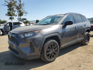 2019 Toyota RAV4 LE with VIN 2T3H1RFV5KW028902, listed as a Copart auction lot 62846485 with 58,809 mi miles and Salvage title. Bid and sale history available at DreamBid. Image 1.