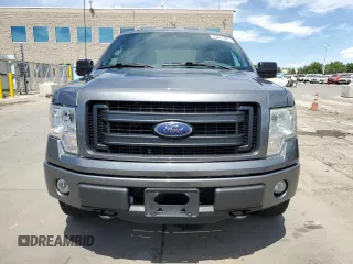 2013 Ford F-150 XL with VIN 1FTFX1EF4DFC34900, listed as a Copart auction lot 63637425 with 199,583 mi miles and Salvage title. Bid and sale history available at DreamBid. Image 5.