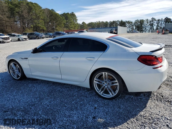 2013 BMW 6 Series 650i xDrive with VIN WBA6B4C53DD098522, listed as a Copart auction lot 86896564 with 121,198 mi miles and Salvage Title. Bid and sale history available at carsss.com. Image 2.