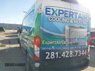 2019 Ford Transit with VIN 1FTYR2CM6KKA92080, listed as a IAAI auction lot 40863954 with 146,821 mi miles and . Bid and sale history available at DreamBid. Image 16.