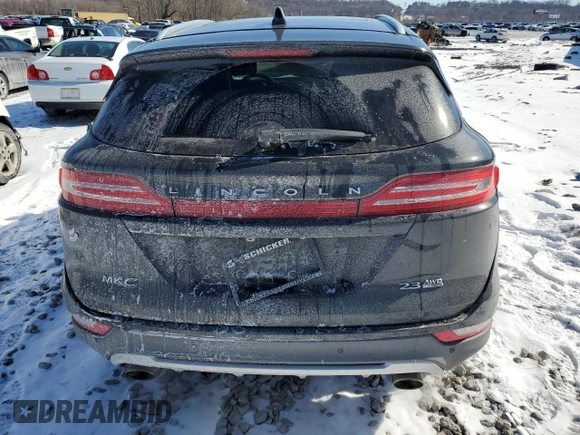 2015 Lincoln MKC with VIN 5LMTJ2AH0FUJ36407, listed as a Copart auction lot 45662505 with 70,821 mi miles and Salvage Title. Bid and sale history available at DreamBid. Image 6.