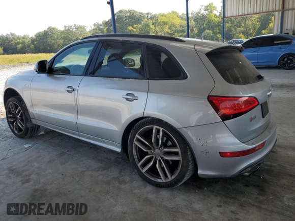 2016 Audi SQ5 Premium Plus with VIN WA1CCAFP6GA026910, listed as a Copart auction lot 69436704 with 74,595 mi miles and Salvage Title. Bid and sale history available at carsss.com. Image 2.