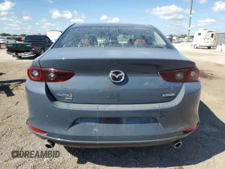 2025 Mazda 3 S Carbon Edition with VIN 3MZBPBCM4SM454067, listed as a Copart auction lot 43981255 with 2,396 mi miles and Clean Title. Bid and sale history available at DreamBid. Image 6.