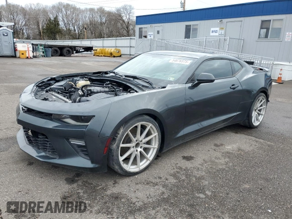 2016 Chevrolet Camaro 2SS with VIN 1G1FH1R78G0192988, listed as a Copart auction lot 54676575 with 19,319 mi miles and Salvage title. Bid and sale history available at DreamBid. Image 1.
