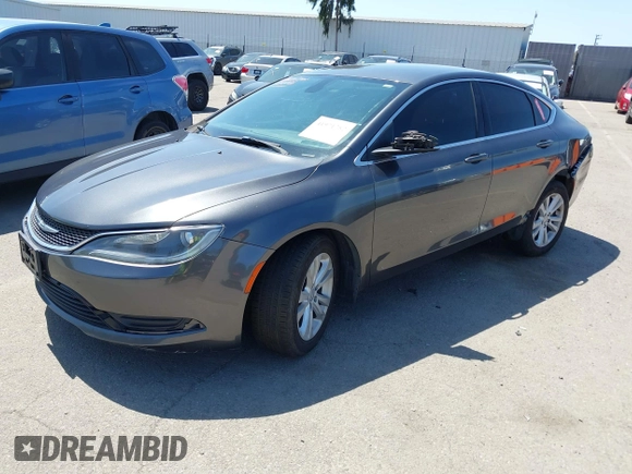 2016 Chrysler 200 Limited with VIN 1C3CCCAB8GN180125, listed as a IAAI auction lot 41971782 with 63,026 mi miles and . Bid and sale history available at carsss.com. Image 18.