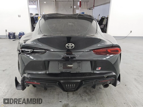 2021 Toyota Supra 2.0 with VIN WZ1DB2C07MW042723, listed as a Copart auction lot 48652995 with Not provided miles and Clean title. Bid and sale history available at DreamBid. Image 6.