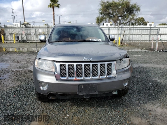 2012 Jeep Grand Cherokee Overland with VIN 1C4RJECT4CC137792, listed as a Copart auction lot 48070625 with 150,082 mi miles and Salvage Title. Bid and sale history available at carsss.com. Image 5.