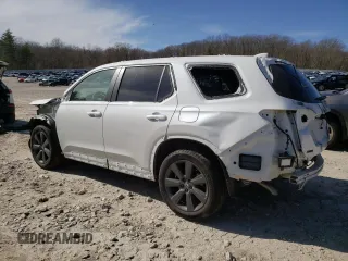 2023 Honda Pilot Sport with VIN 5FNYG1H31PB048444, listed as a Copart auction lot 49665304 with 7,586 mi miles and Non Repairable. Bid and sale history available at carsss.com. Image 2.
