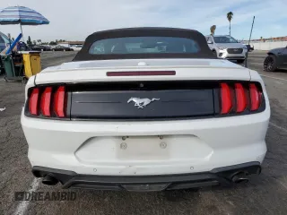 2022 Ford Mustang EcoBoost with VIN 1FATP8UH8N5100869, listed as a Copart auction lot 42118565 with 0 mi miles and Non Repairable. Bid and sale history available at carsss.com. Image 6.