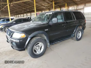 2001 Mitsubishi Montero ES z VIN JA4LS21H11P003533, wystawiony jako Copart lot #54403045 z przebiegiem 241 477 mil mil oraz Szkoda całkowita • Salvage title. Historia ofert i sprzedaży dostępna na DreamBid. Obrazek 1.
