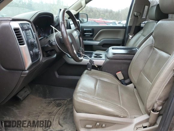 2014 Chevrolet Silverado 1500 LTZ with VIN 1GCVKSEC0EZ140325, listed as a Copart auction lot 52954845 with 128,231 mi miles and Salvage Title. Bid and sale history available at DreamBid. Image 7.