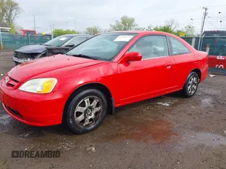 2002 Honda Civic EX with VIN 1HGEM22912L027485, listed as a IAAI auction lot 42108249 with 276,820 mi miles and . Bid and sale history available at DreamBid. Image 2.