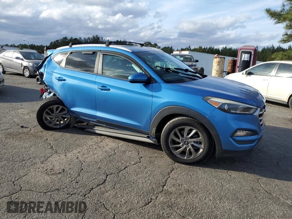 2017 Hyundai Tucson SE with VIN KM8J33A4XHU595101, listed as a Copart auction lot 47773465 with 120,430 mi miles and Salvage Title. Bid and sale history available at DreamBid. Image 4.