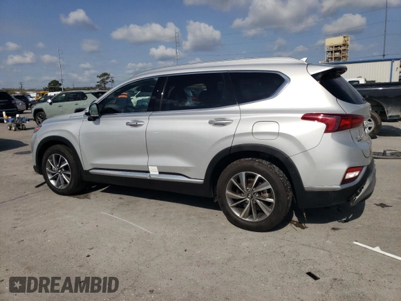 2019 Hyundai Santa Fe Limited with VIN 5NMS53AD4KH052280, listed as a Copart auction lot 49082845 with 52,590 mi miles and Salvage Title. Bid and sale history available at carsss.com. Image 2.