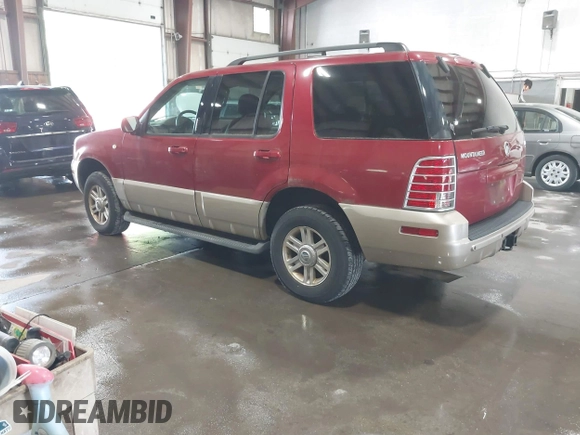 2004 Mercury Mountaineer z VIN 4M2DU86E44UJ22697, wystawiony jako IAAI lot #42428688 z przebiegiem 131 518 mil mil oraz . Historia ofert i sprzedaży dostępna na DreamBid. Obrazek 3.