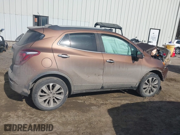 2017 Buick Encore Preferred with VIN KL4CJESB4HB124482, listed as a IAAI auction lot 41795609 with 91,139 mi miles. Bid and sale history available at carsss.com. Image 13.