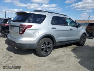 2014 Ford Explorer Sport with VIN 1FM5K8GTXEGA40515, listed as a Copart auction lot 52093215 with 66,652 mi miles and Salvage Title. Bid and sale history available at carsss.com. Image 3.