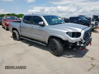 2021 Toyota Tacoma SR with VIN 5TFAX5GN2MX193408, listed as a Copart auction lot 57610355 with 51,557 mi miles and Salvage title. Bid and sale history available at DreamBid. Image 4.