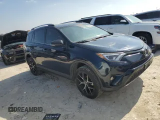 2017 Toyota RAV4 SE with VIN JTMNFREV7HJ142221, listed as a Copart auction lot 86334074 with 123,165 mi miles and Salvage title. Bid and sale history available at DreamBid. Image 4.