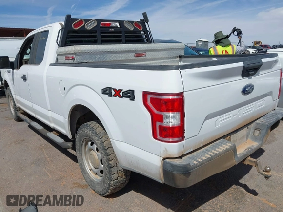 2020 Ford F-150 XL with VIN 1FTFX1E53LKD82808, listed as a IAAI auction lot 41703833 with 103,897 mi miles. Bid and sale history available at carsss.com. Image 3.