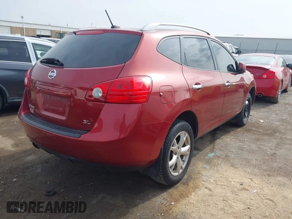 2010 Nissan Rogue S with VIN JN8AS5MT0AW018162, listed as a IAAI auction lot 41913100 with 155,347 mi miles and . Bid and sale history available at carsss.com. Image 4.